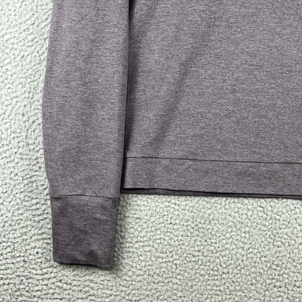 Vuori Halo Performance Hoodie Womens Large Heather Purple Pullover - Picture 4 of 13